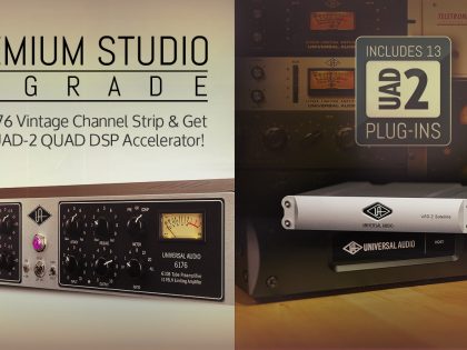 Gratis UAD-2 Quad bij aanschaf 6176 vintage channel strip