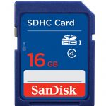 Sandisk 16Gb SDHC-card