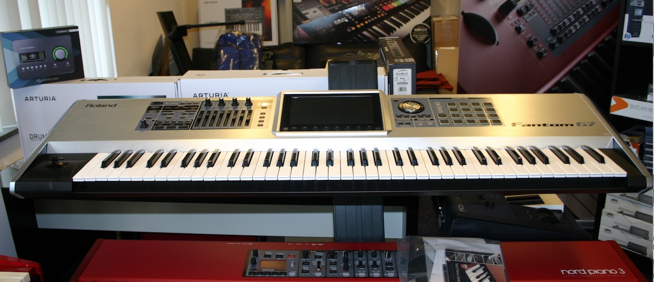 Roland Fantom G7 Met Mooie Flightcase Studio De Dijk