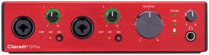 Focusrite Clarett+ 2Pre € 339,- VERHUIZINGS AANBIEDING