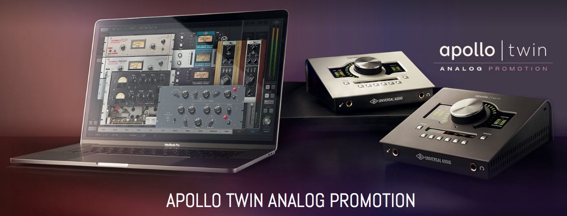 Apollo Twin Analog Promotion