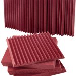 Auralex Acoustics 2" Studiofoam Wedges Burgundy