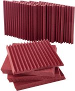Auralex Acoustics 2" Studiofoam Wedges Burgundy