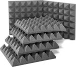Auralex Acoustics 4" Studiofoam Pyramids CH