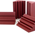Auralex Acoustics Lenrd Bass Traps Burgundy 4