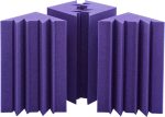 Auralex Acoustics Lenrd Bass Traps Purple