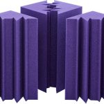 Auralex Acoustics Lenrd Bass Traps Purple
