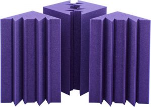 Auralex Acoustics Lenrd Bass Traps Purple