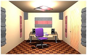 Auralex Acoustics Roominators Alpha-DST Charcoal - Afbeelding 5