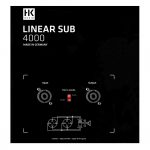 HK Audio LINEAR Sub 4000 - Afbeelding 4