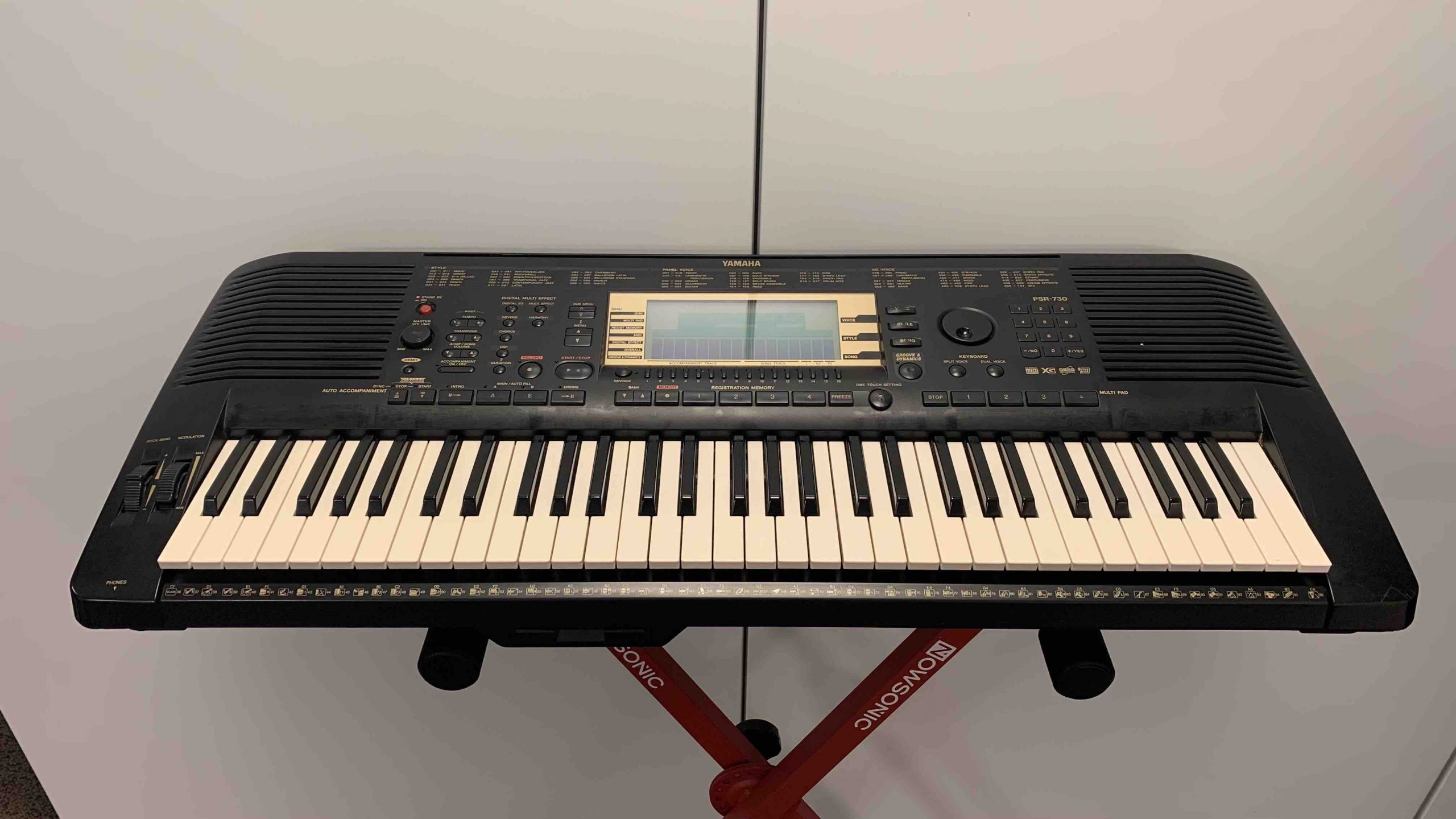 Yamaha PSR-730 Keyboard - Occasion - Studio De Dijk