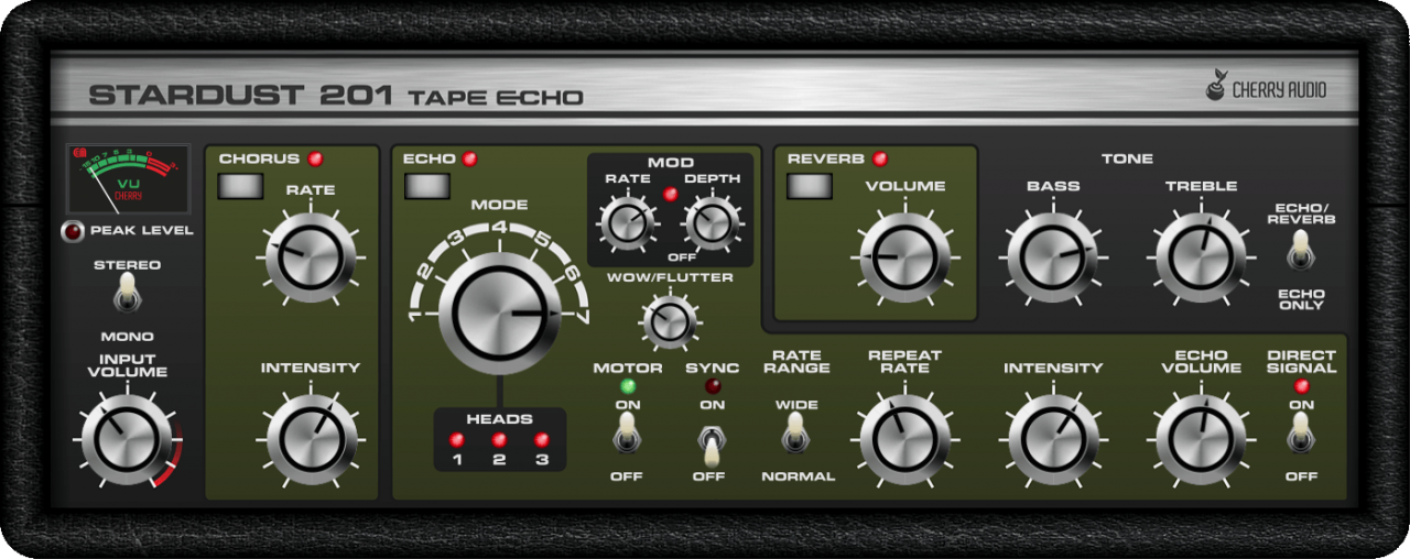Cherry Audio Stardust 201 Tape Echo - Afbeelding 2