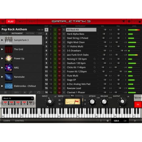 IK Multimedia iRig Keys PRO + SampleTank 3