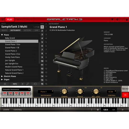 IK Multimedia iRig Keys PRO + SampleTank 3