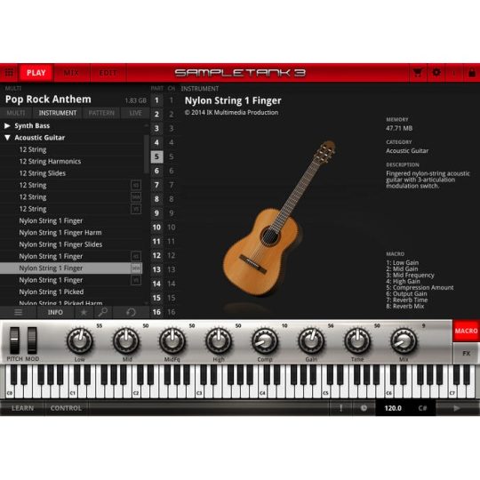 IK Multimedia iRig Keys PRO + SampleTank 3