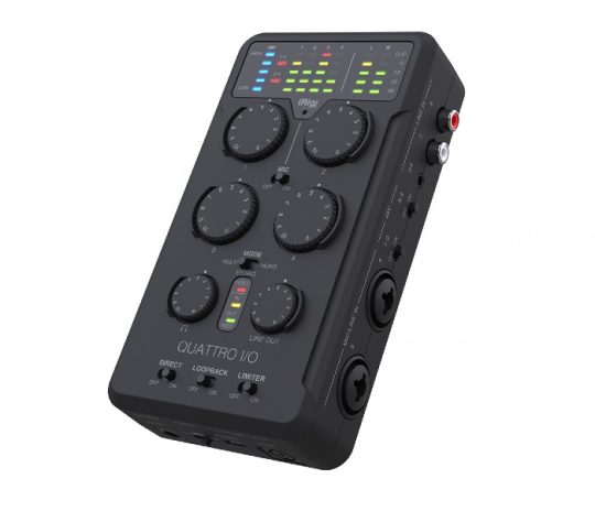 IK Multimedia iRig Pro Quattro I/O Deluxe