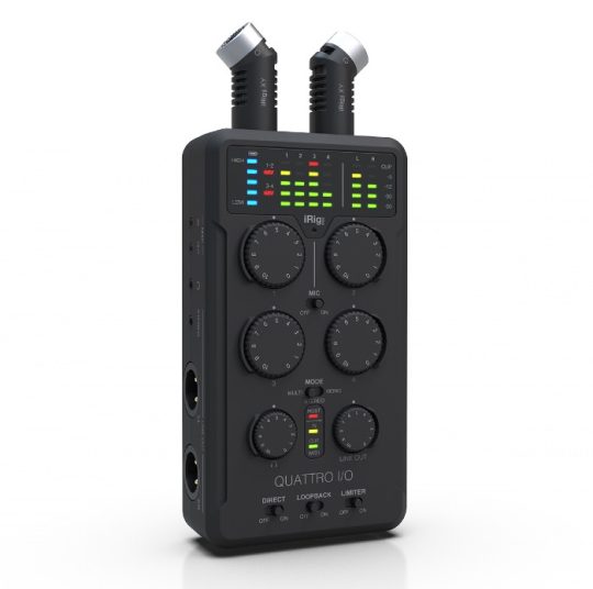 IK Multimedia iRig Pro Quattro I/O Deluxe