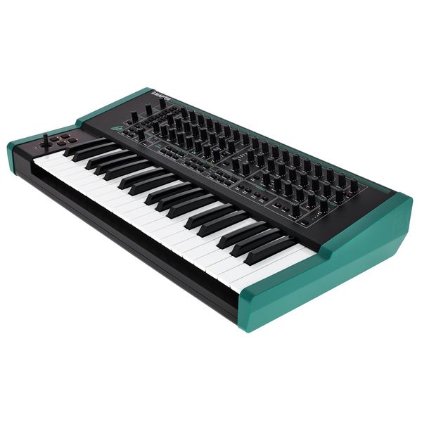 Yamaha Montage 6 white schuin achter