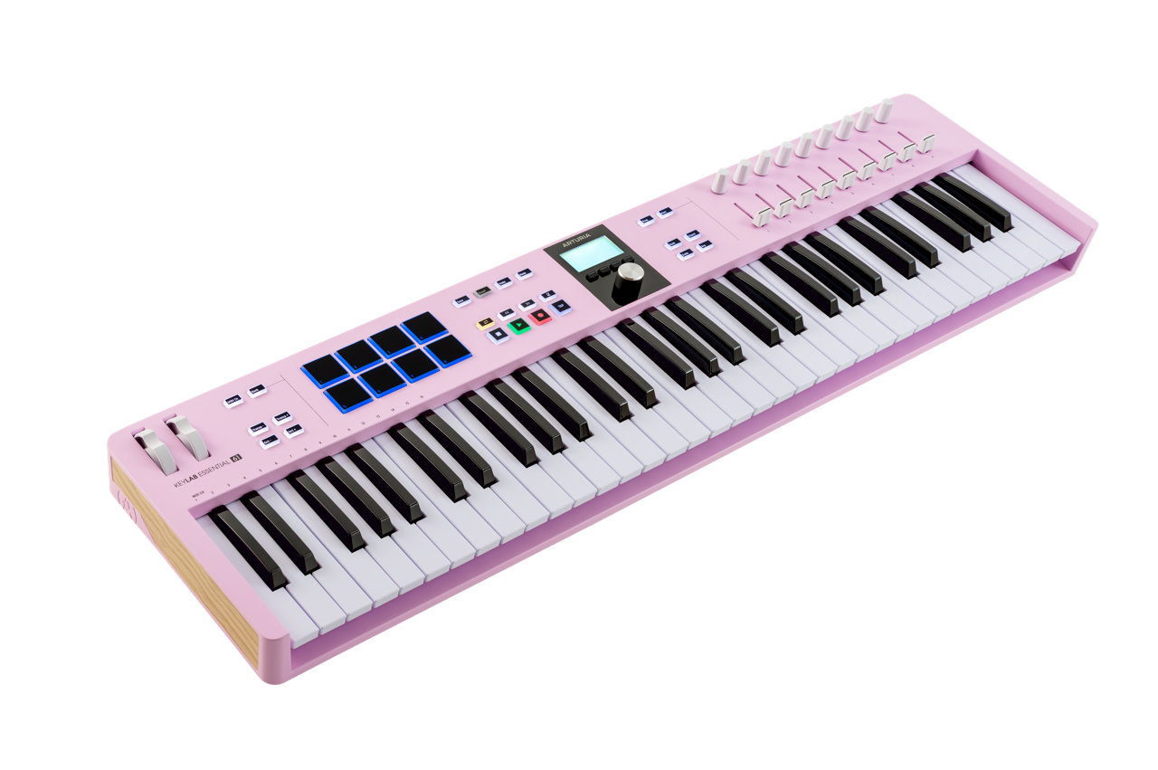 Arturia KeyLab Essential mk3 61 Rose Quartz Ltd Ed